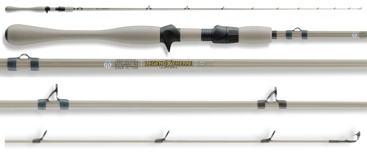 St. Croix Legend Xtreme Inshore Spinning & Casting Rods 3 St. Croix Legend Xtreme Inshore Spinning & Casting Rods